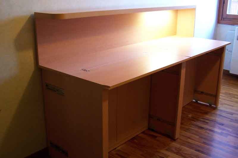 scrivania Lorenzo legno nobilitato
